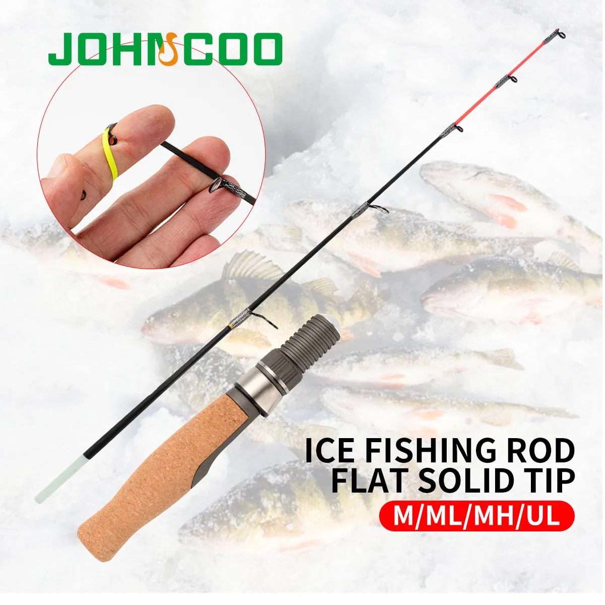Ice Fishing Tip Up - Tongkat pancing es 50cm UL ML