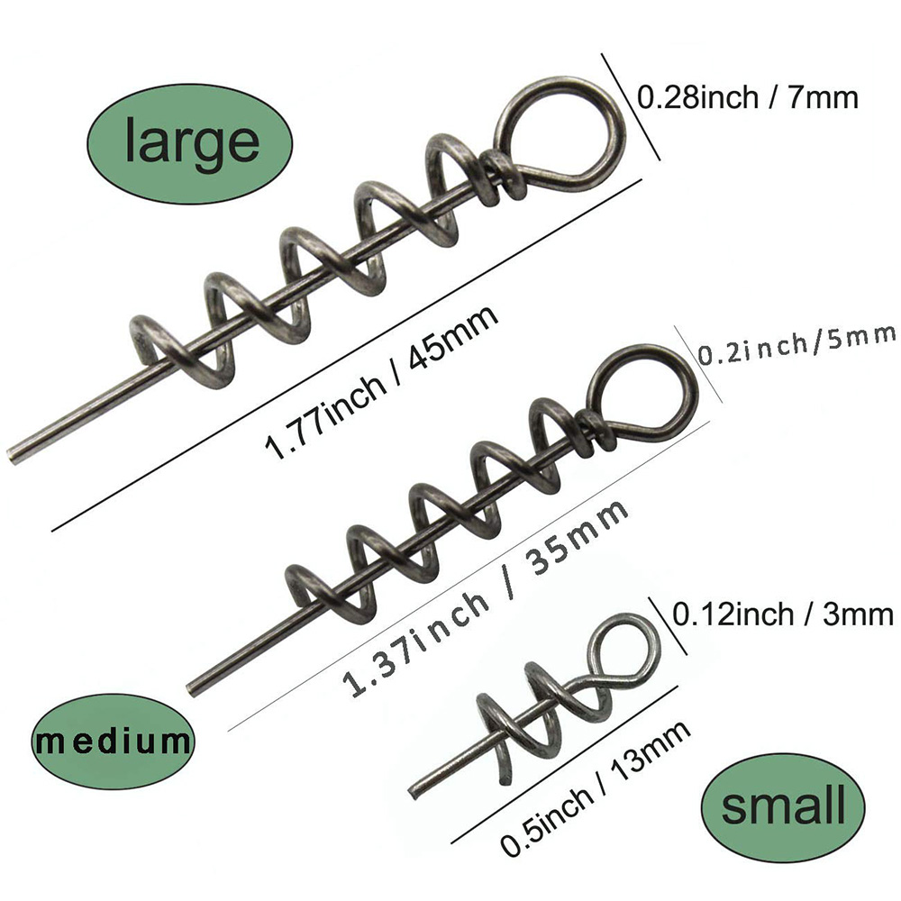 30pcs Stainless Steel Spring L - Fishing Equipment Carp ulasan dan harga