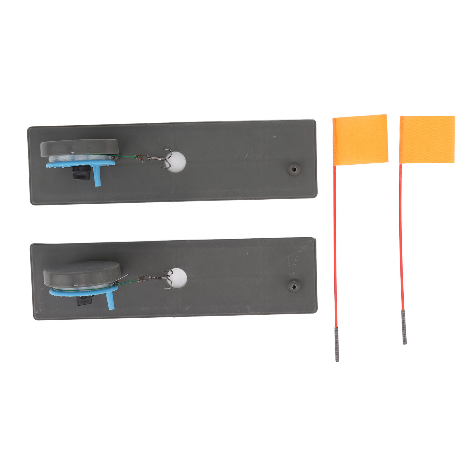 2 buah penanda bendera untuk m - Ice Fishing Tip Up ulasan dan harga