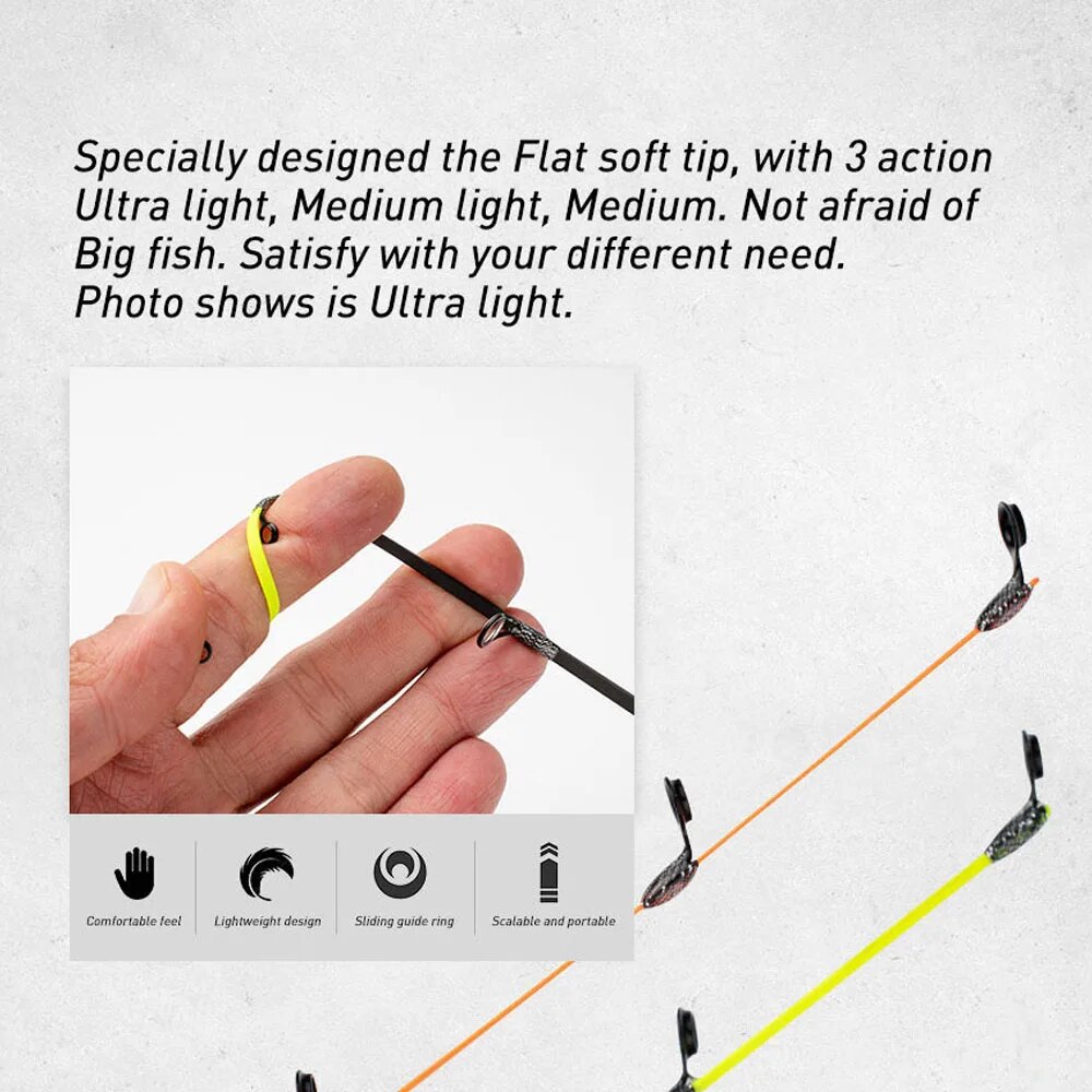 Tongkat pancing es 50cm UL ML  - Ice Fishing Tip Up ulasan dan harga